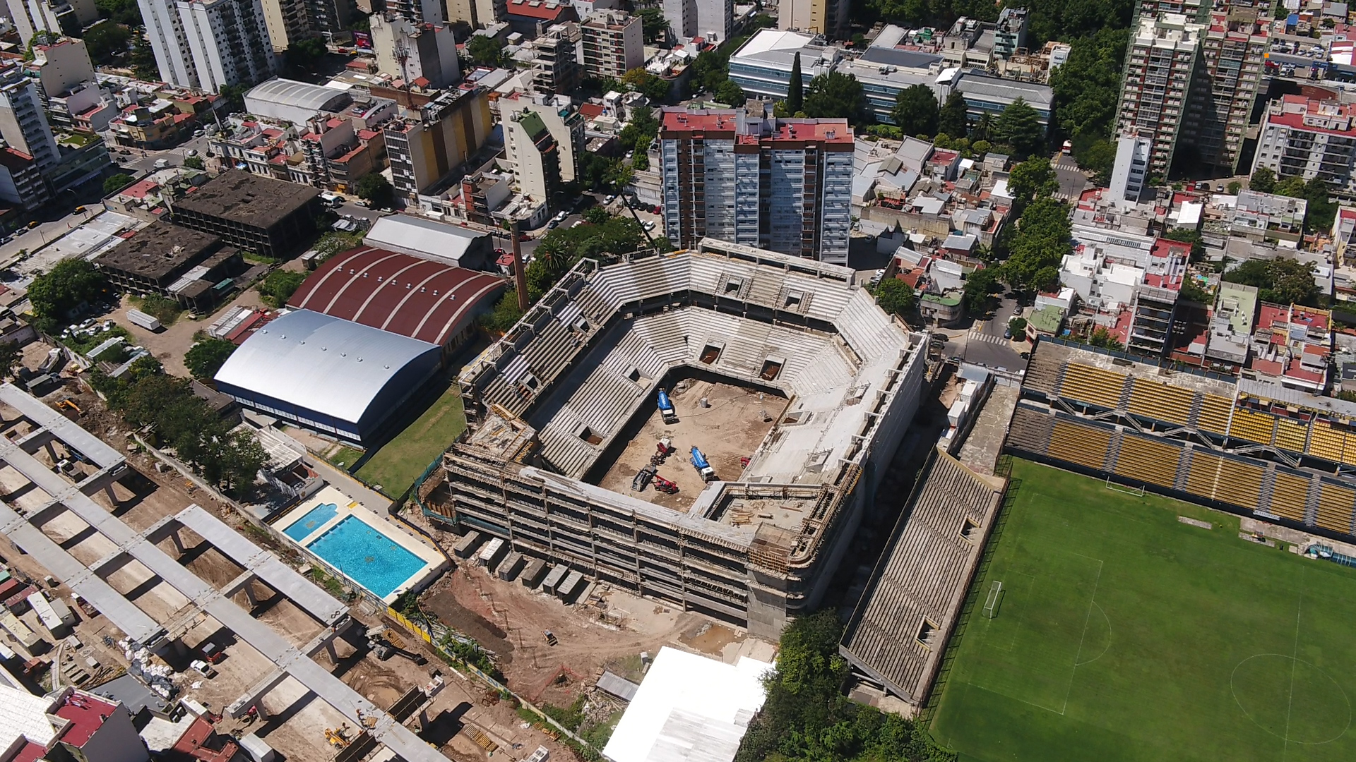 nuevos estadios en la ciudad