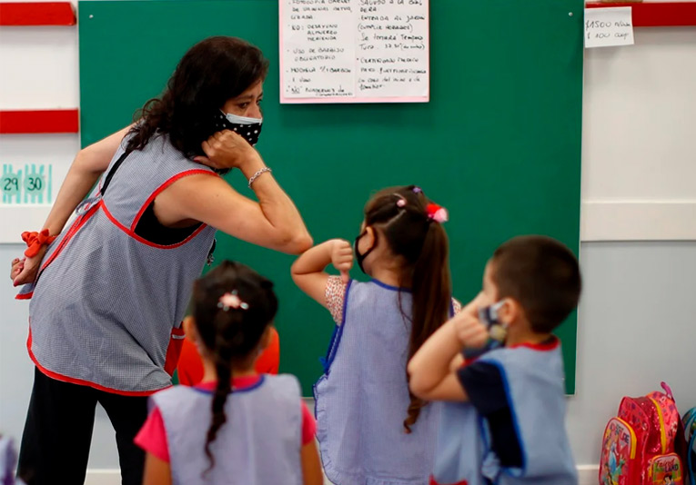 Clases presenciales y nueva rutina