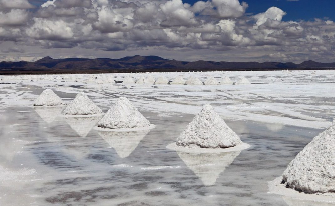 Las principales zonas de extracción de minerales dentro del país