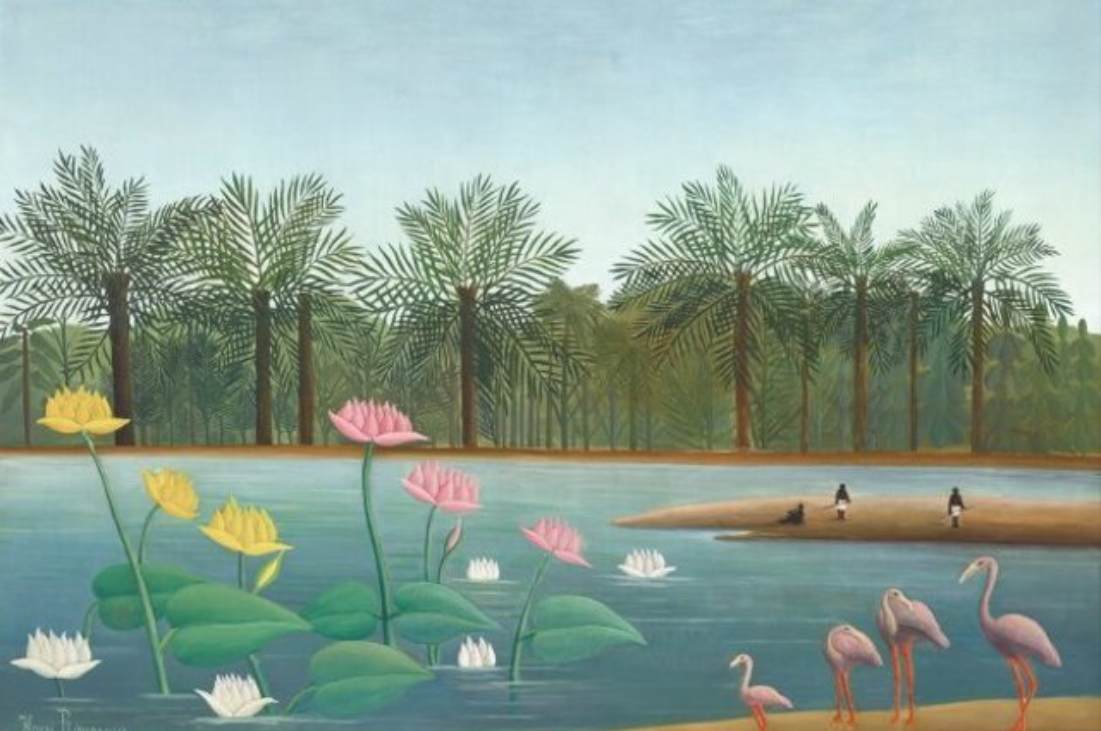 Henri Rousseau, Les Flamants (Los Flamencos)