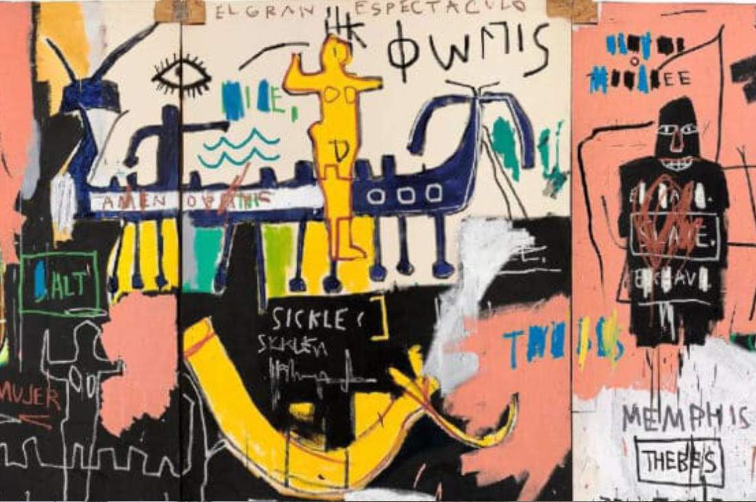 Jean-Michel Basquiat, The Nile (El Gran Espectáculo)