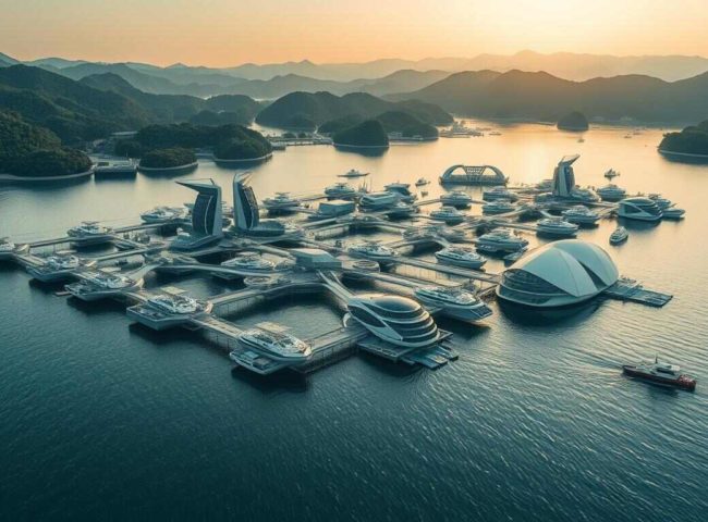 Ciudades Flotantes Arquitectura y construcción en el agua