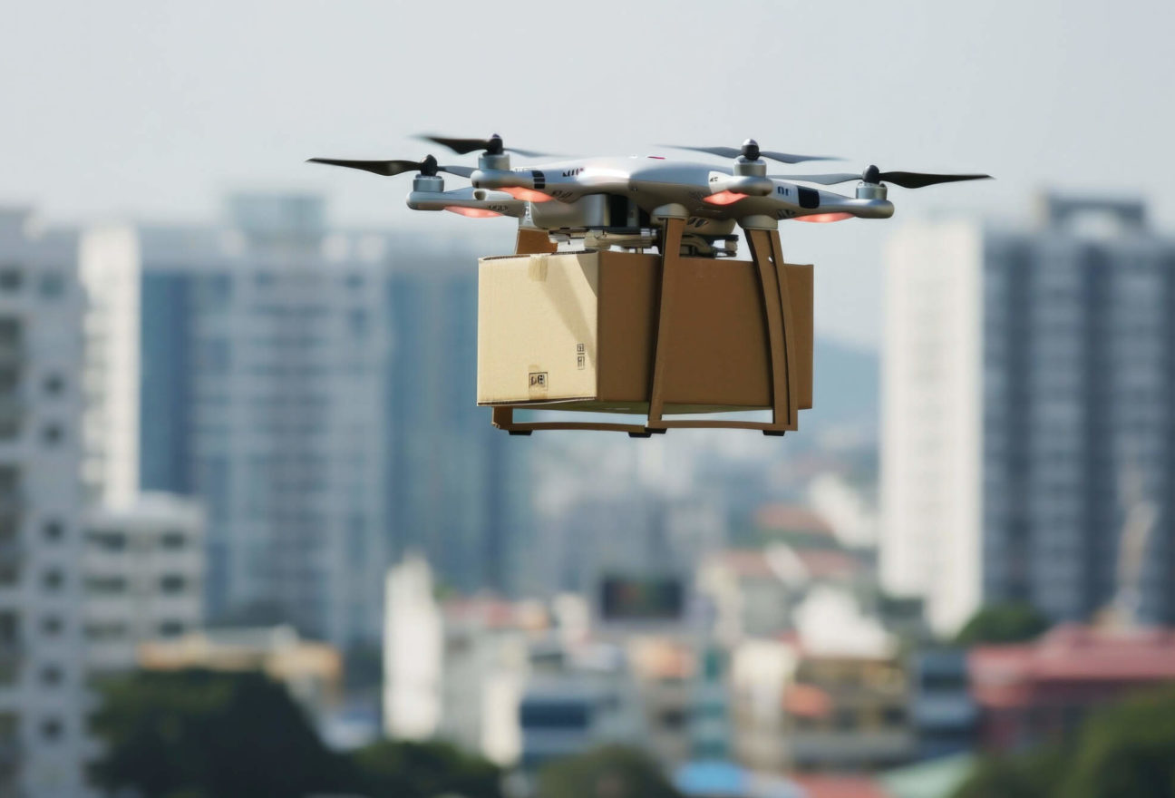 Cómo los Drones están cambiando la logística y el e-commerce