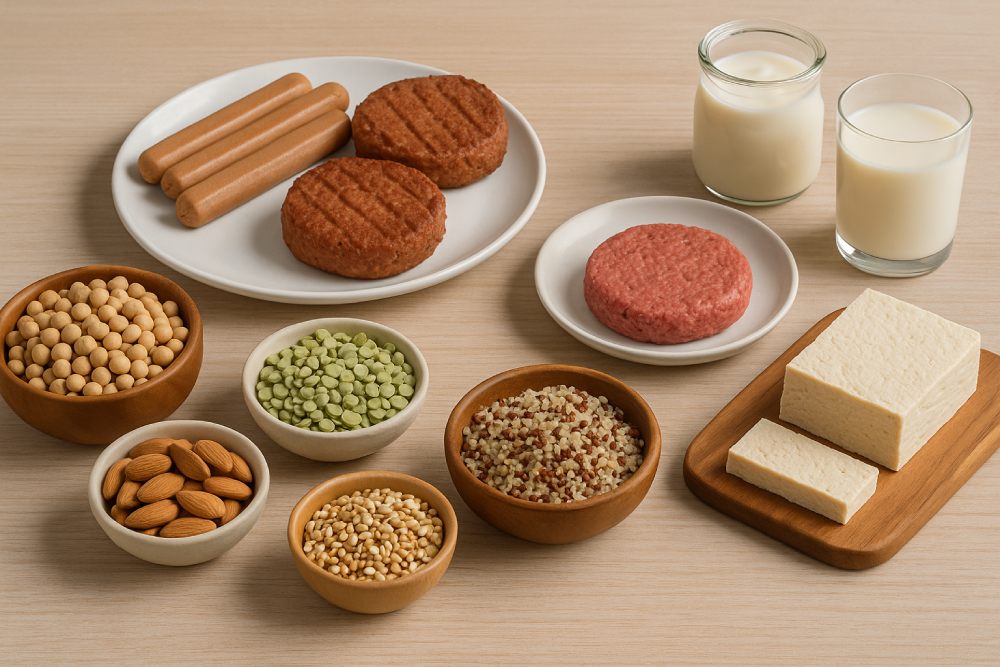 Proteínas alternativas: definición y principales tipos